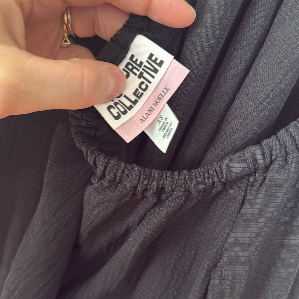 Future Collective Alani Noelle Black Halter Maxi Dress XS - Picture 7 of 7